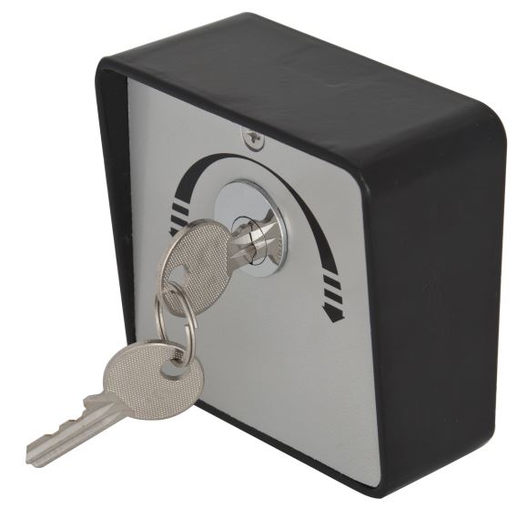 ABK-803D2 Kulcsos kapcsoló, rácsok, legördülőajtókhoz
